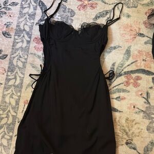 Princess Polly Black Mini Dress